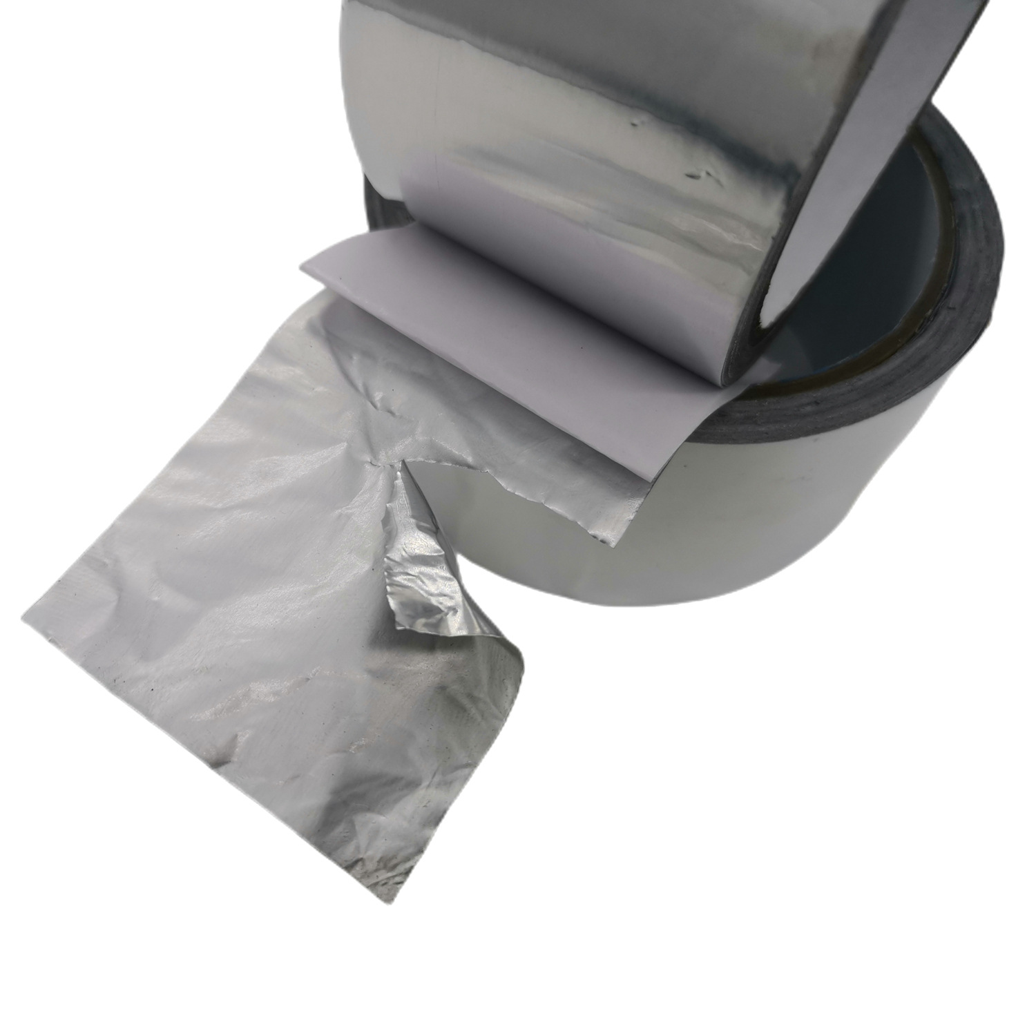 Sello de tubería aislamiento a prueba de fugas cinta de papel de aluminio congelador piso calefacción aislamiento cinta de papel de aluminio cinta adhesiva de papel de aluminio puro de una sola cara