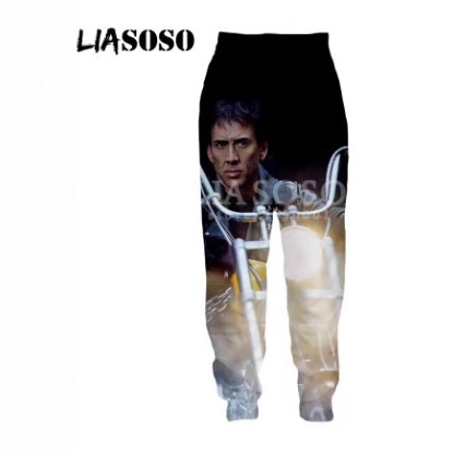 Crazy Funny Look at You Face Sweatpants 3D Printed Men Joggers Funny Casual Popular Pants Sweatpants
