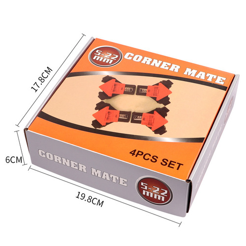 4PCS multi-functional right-angle clip photo frame clip picture frame clip right-angle fixed clip carpentry clip wooden board right-angle clip