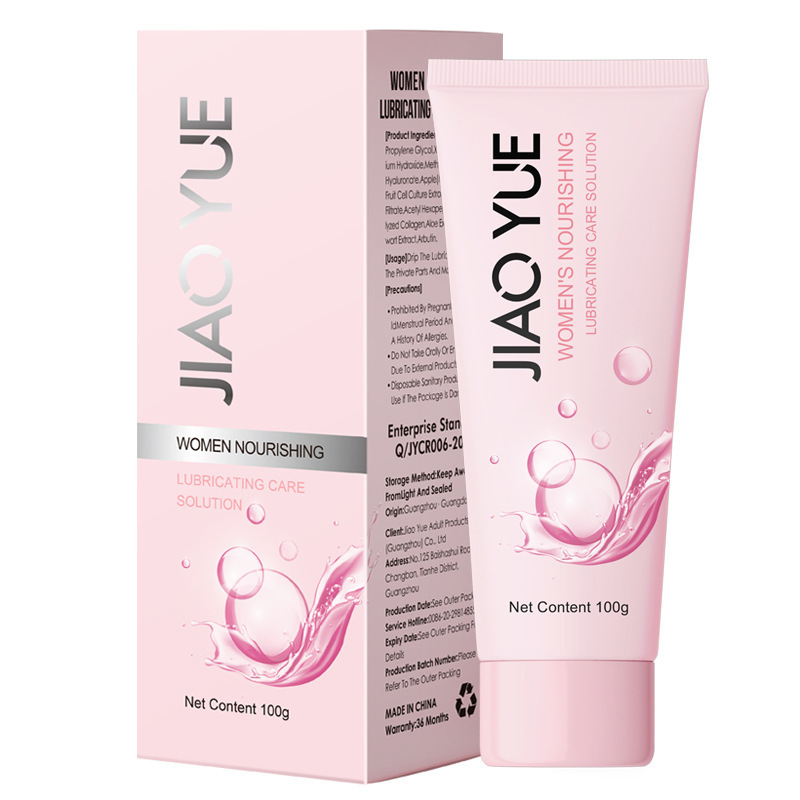Jiaoyue 인간 윤활제 100g 핑크