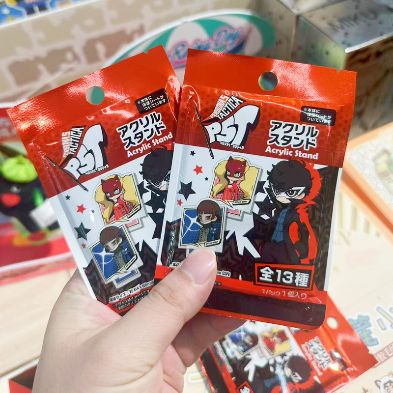 【日谷正規品】新作ペルソナ5ペンダントブラインドボックススモールスタンドブラインドバッグ小売15元|undefined