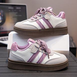 Girls' Board Shoes Soft-soled Children's sneaker Spring and Autumn New Arrival Boys Casual Shoes All-match Non-slip Girls' De-training Shoes