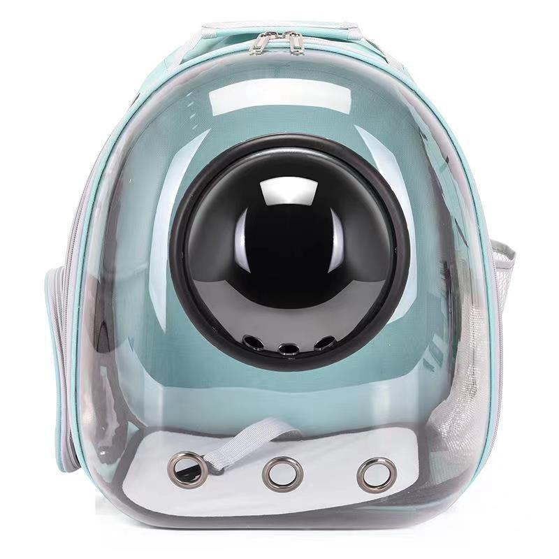 Factory Wholesale Double Shoulder Portable New Transparent Space Cover Space Bag Dog Bag Space Cabin Pet Backpack