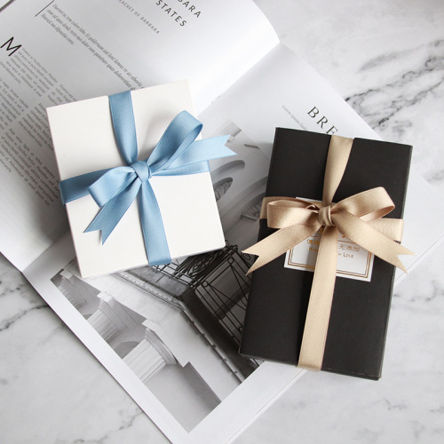 Meimuer Korean double-sided matte cotton silk ribbon solid color texture floating flower packaging candle gift box decoration