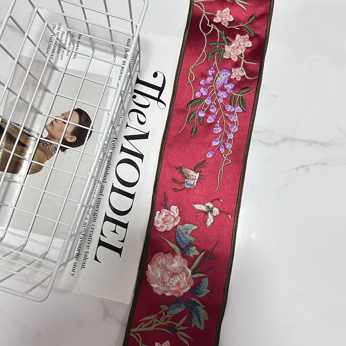 색상 2호 붉은나비 (가로 10CM, 세로 1m /롤)-10cm