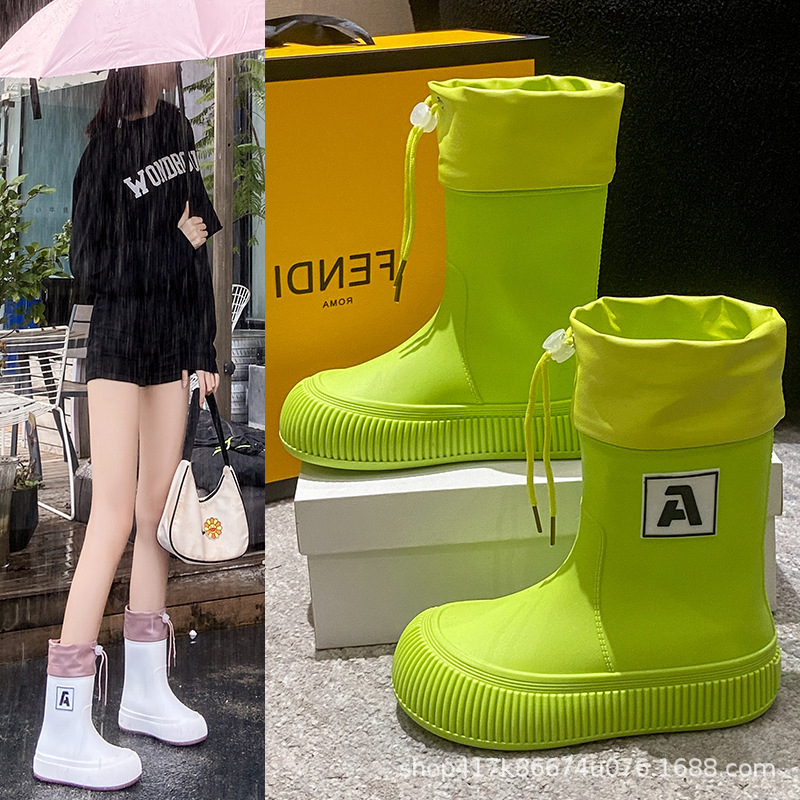 168 그린 방수 구두 [표준 사이즈]