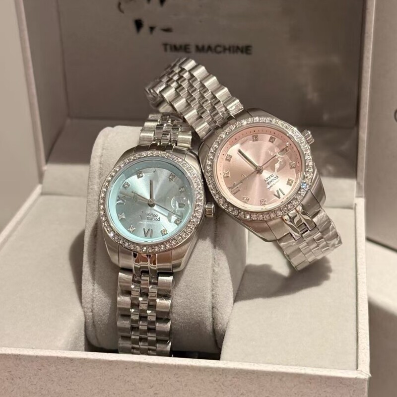 Empress Dowager Watch Saturn Watch Women's Watch Ice Blue Full Series Rose Red Dragon Fruit Steel Band Watch Quartz Saturn Watch Empress Dowager Watch Saturn Watch Women's Watch Ice Blue Full Series Rose Red Dragon Fruit Steel Band Watch Quartz Saturn Watch