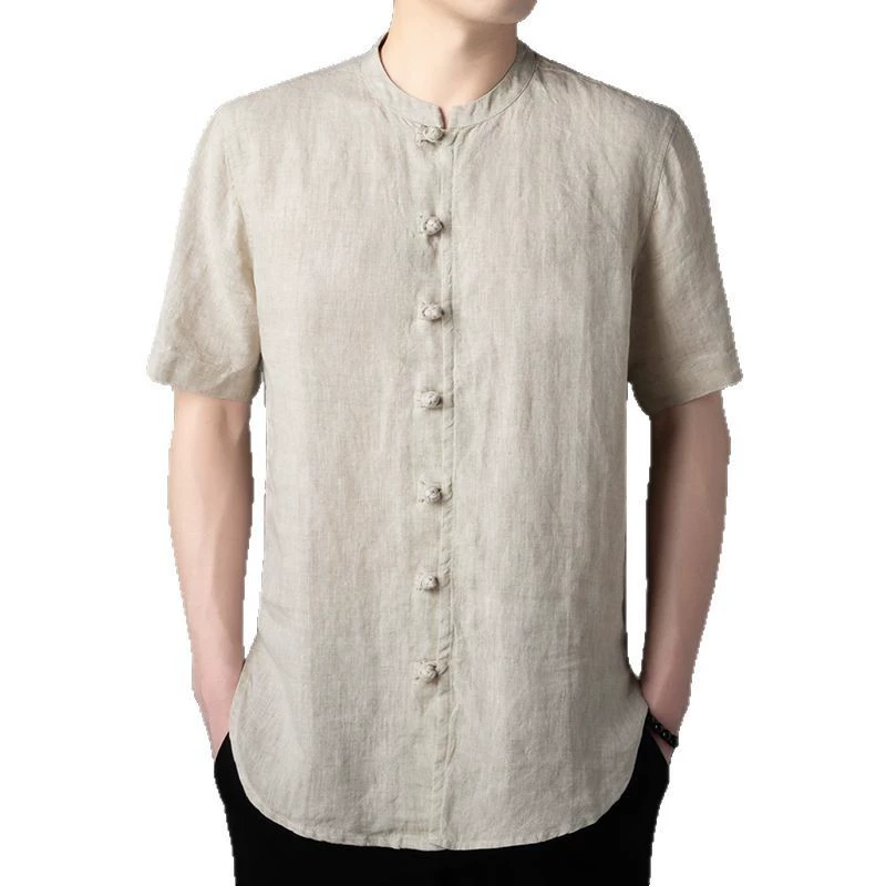 Summer shirt, high-end, with short sleeve