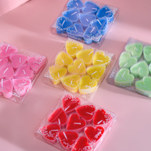 婚庆用品接亲游戏道具创意爱心蜡烛生日表白求婚结婚心形蜡烛批发