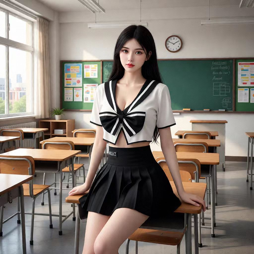 Nighttime Luxury Lingerie, Sexy Cosplay Uniform, Tempting Jk Short Skirt, Death Pool Passion Outfit Set, One Size Fits All