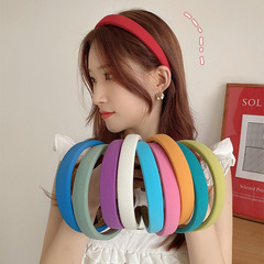 Summer Headband Anti-Slip Hair Pin Simple Korean Influencer Hair Accessory Face Washing Hair Clip Versatile Outfit Headband New Girl's Fashion Accessory