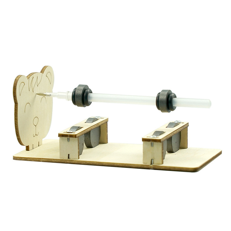 Estudiante de escuela primaria Ciencia y Tecnología pequeña producción niños creativo bricolaje experimento de Física Ciencia material didáctico hecho a mano vapor educación