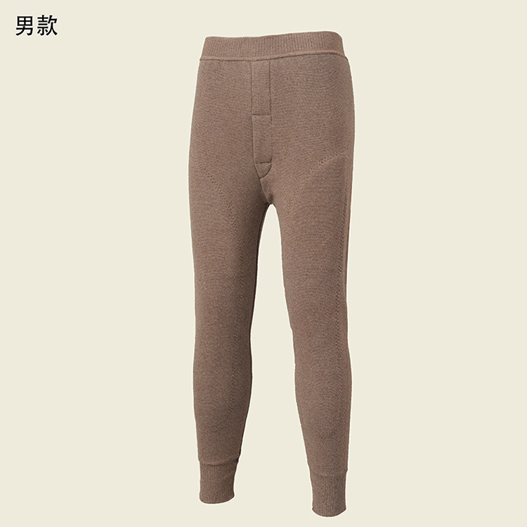 Quần bông ấm mùa đông Hengyuanxiang nam lót lông cừu dày chống lạnh âm 40 độ — Màu xám đậm của nam giới chi tiết 10