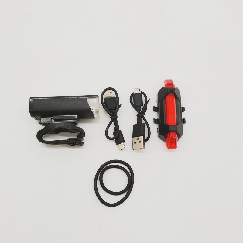 Luz Delantera para Bicicleta Recargable por USB para Ciclismo Nocturno, Juego de Luces para Bicicleta de Montaña, Luz Delantera 2255