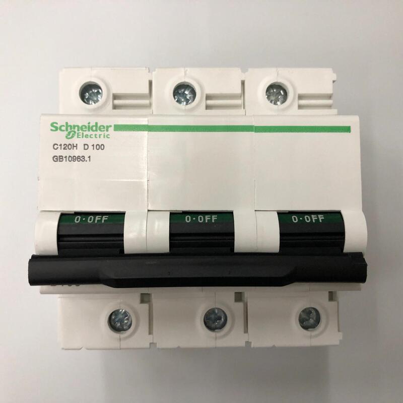 Original Genuine C120H 3P D100 Schneider Power TyPe Air SwitcH Small Circuit Breaker Original Genuine C120H 3P D100 Schneider Power TyPe Air SwitcH Small Circuit Breaker