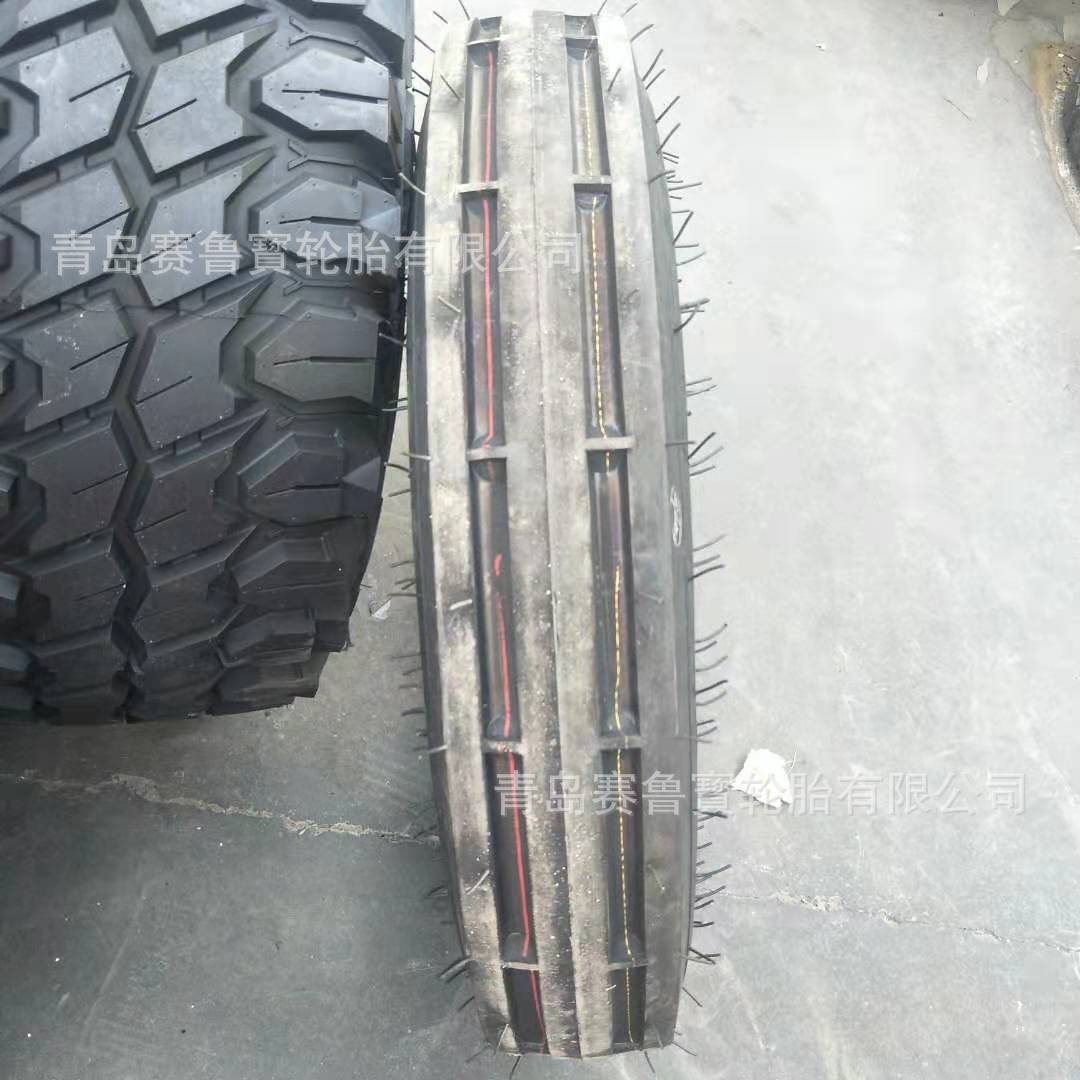 6.50-20  拖拉机导向轮胎  双沟花纹