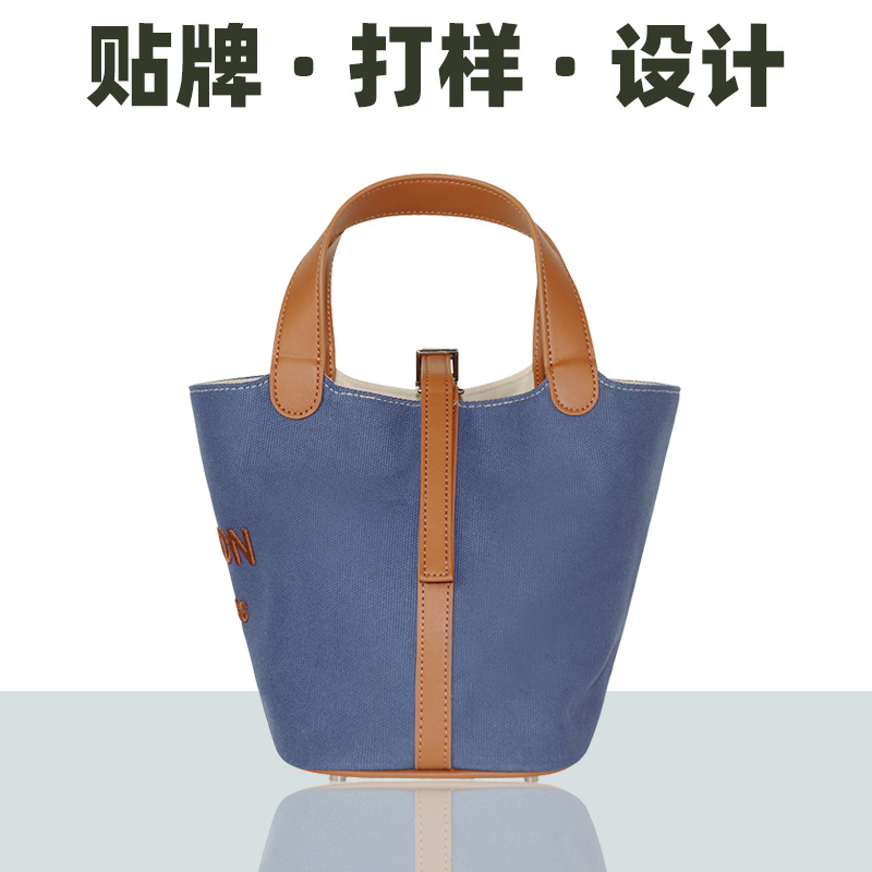 2025新款高级感手提包时尚水桶包大牌包包代工厂菜篮子包热销女包