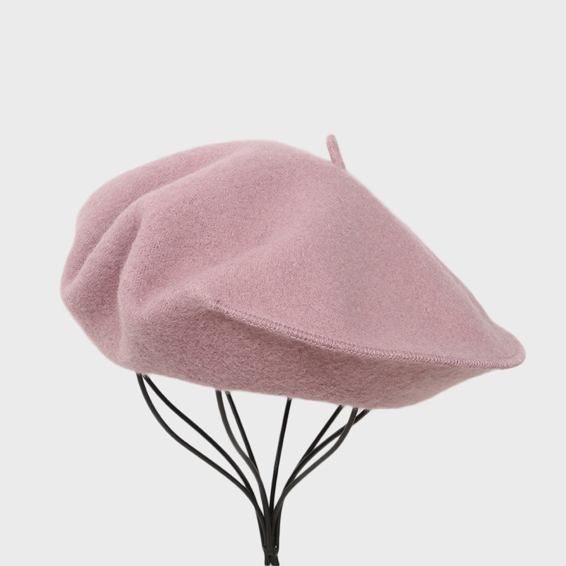 半圆锁边贝雷帽1