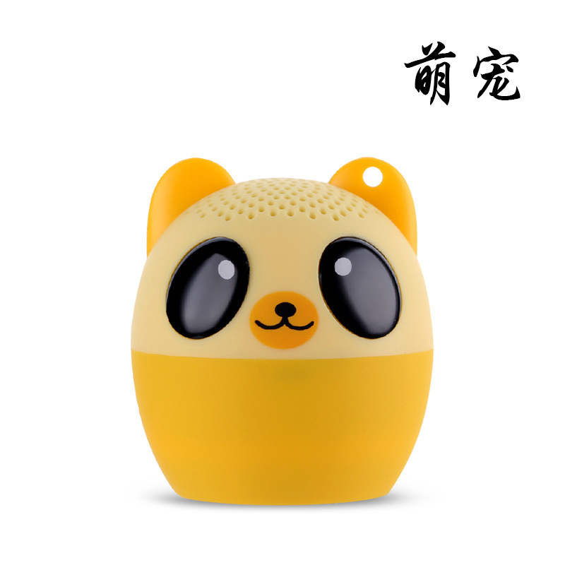 跨境创意可爱动物卡通迷你小音响宠物造型蓝牙mini音箱可定制礼品|undefined