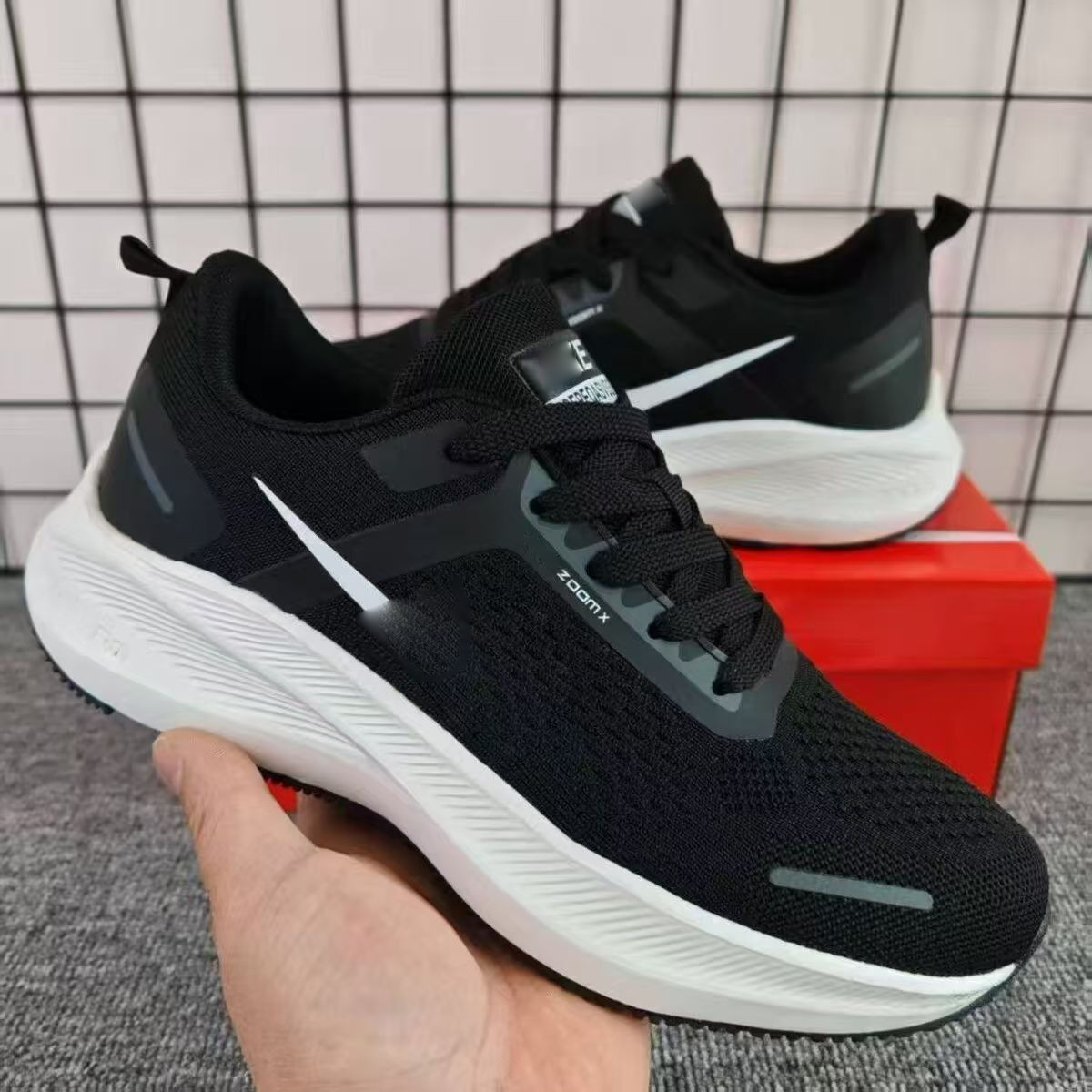 Unisex Multi-Color Sports Shoes, Mesh Breathable Shoes, Pegasus Casual Shoes, Non-Slip Shock-Absorbing Soft-Soled Lightweight Running Shoes