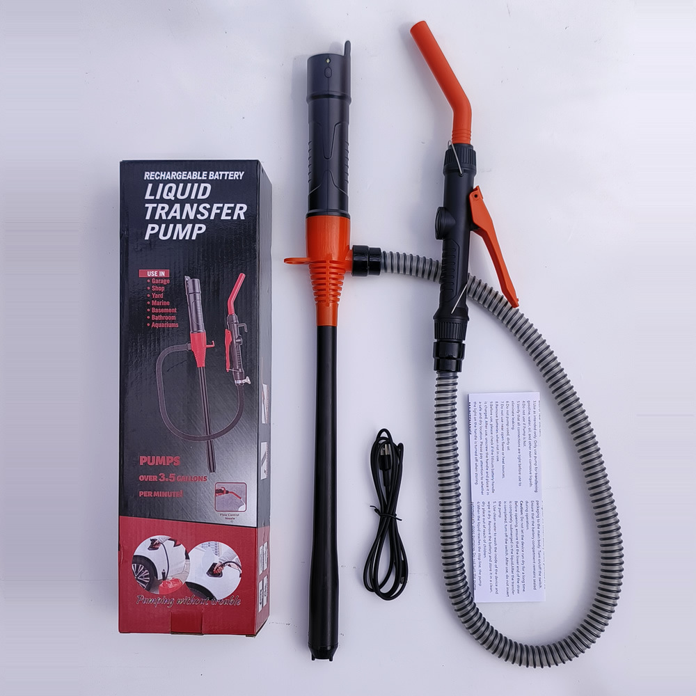 Lithium battery rechargeable oil pump, electric oil extractor, car fuel tank suction pipe, gasoline, diesel, urea, fish tank water changer