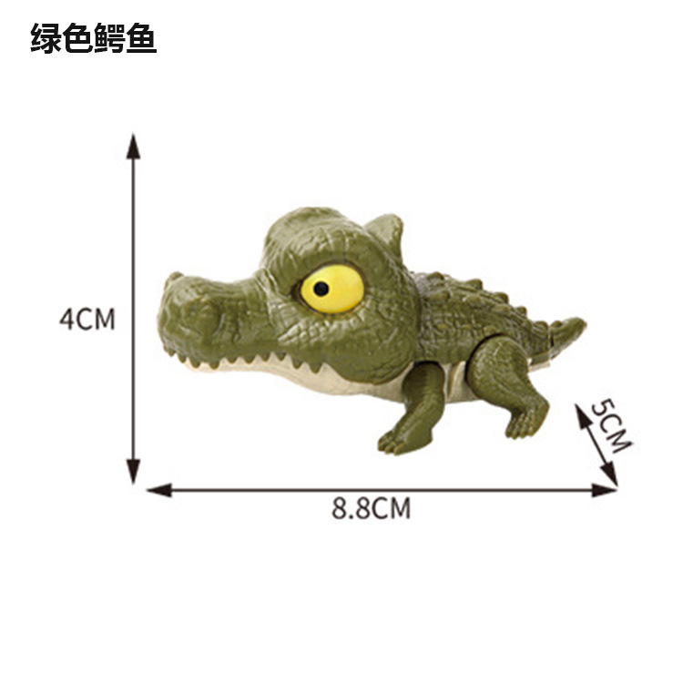 Dedo mordido juguetes de dinosaurio para niños mordido mano modelo de dibujos animados para niños regalos de huevos de dinosaurio simulación de dinosaurio al por mayor