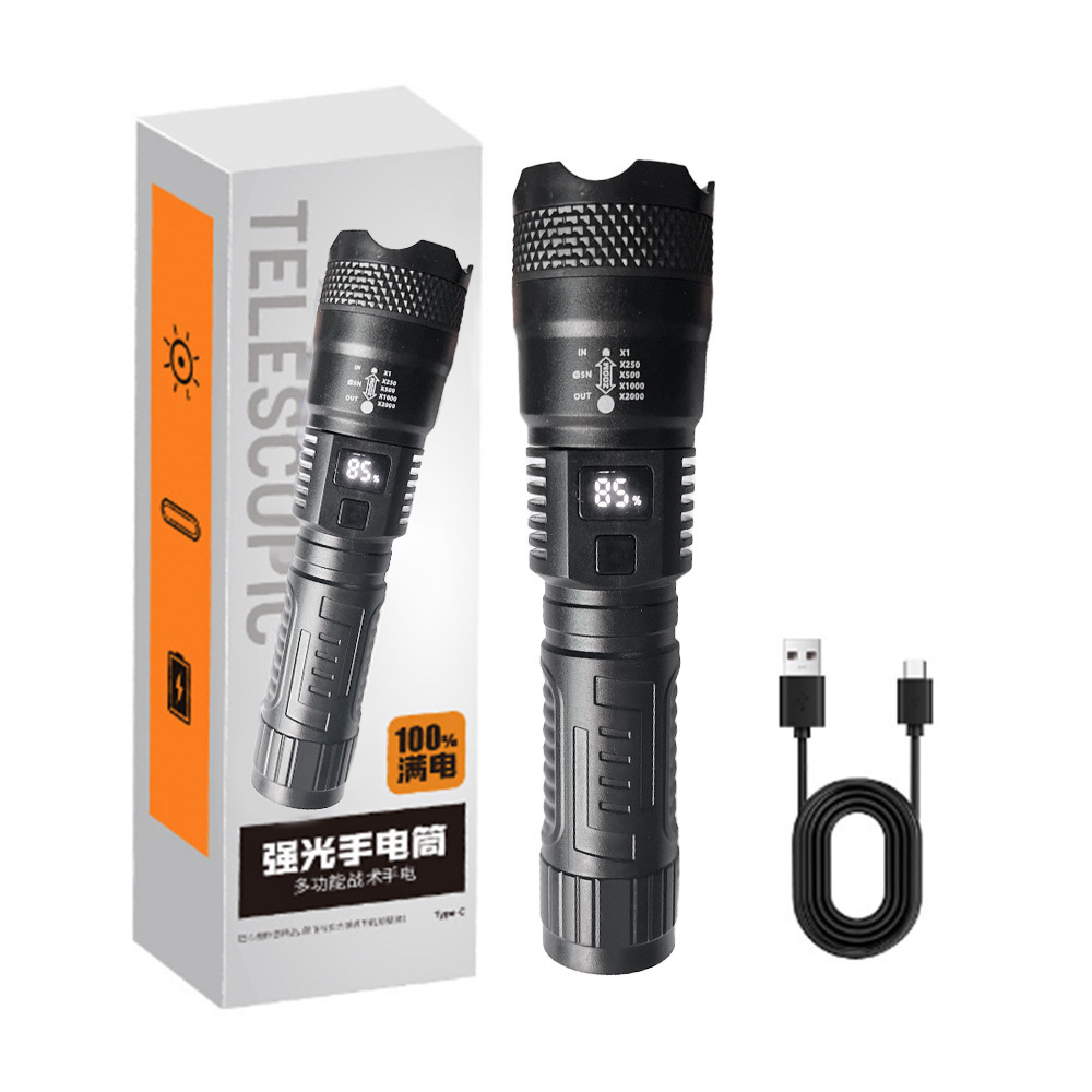 M27 손전등 + 데이터 케이블 + 색상 상자