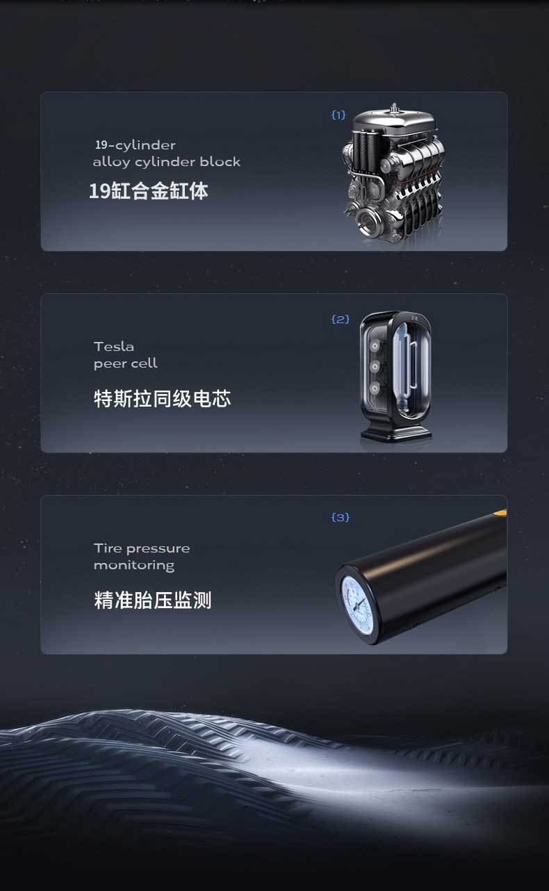 Cross-Border New Car Air Pump Portable Universal Car Tire Mechanical Handheld Air Pump Wholesale