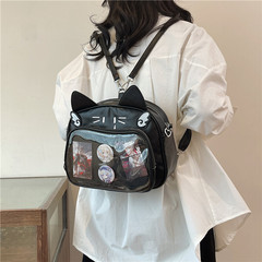 日本の軽食量の痛みはレジャー学生のランドセルの新型のかわいい女子学生の斜めのショルダーバッグのショルダーバッグの二次元のカバンを包みます。