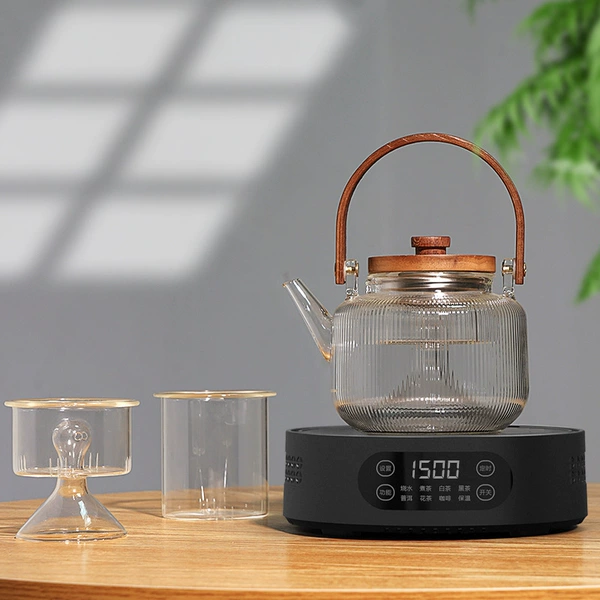 Upgraded countless black furnace+walnut Ti Liang pot 1000ml