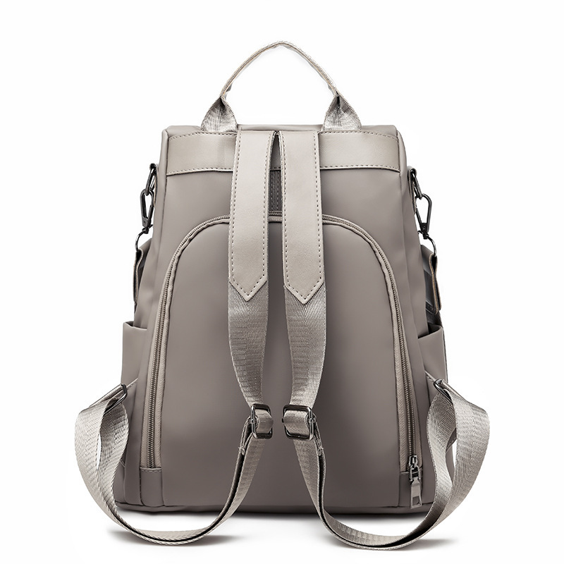 Oxford tela mochila transfronteriza mujer 2024 nueva moda coreana mochila de viaje mochila de lona antirrobo mochila de estudiantes universitarios