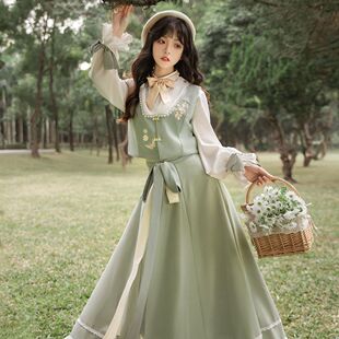 原创汉服女成人新款改良汉元素套装破裙中国风日常穿搭其他汉朝-阿里巴巴