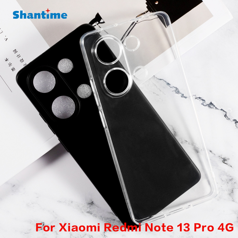 适用Xiaomi Redmi Note 13 Pro 4G手机壳翻盖手机皮套TPU软壳