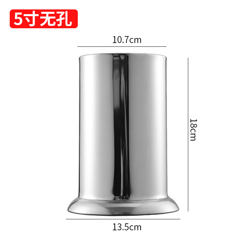 Acero inoxidable palillos titular mayor cocina palillos jaula vajilla jaula palillos titular oro restaurante tijeras clip caja de almacenamiento