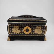 【厂家直供】黑福满堂  陶瓷骨灰盒 15年匠心品质