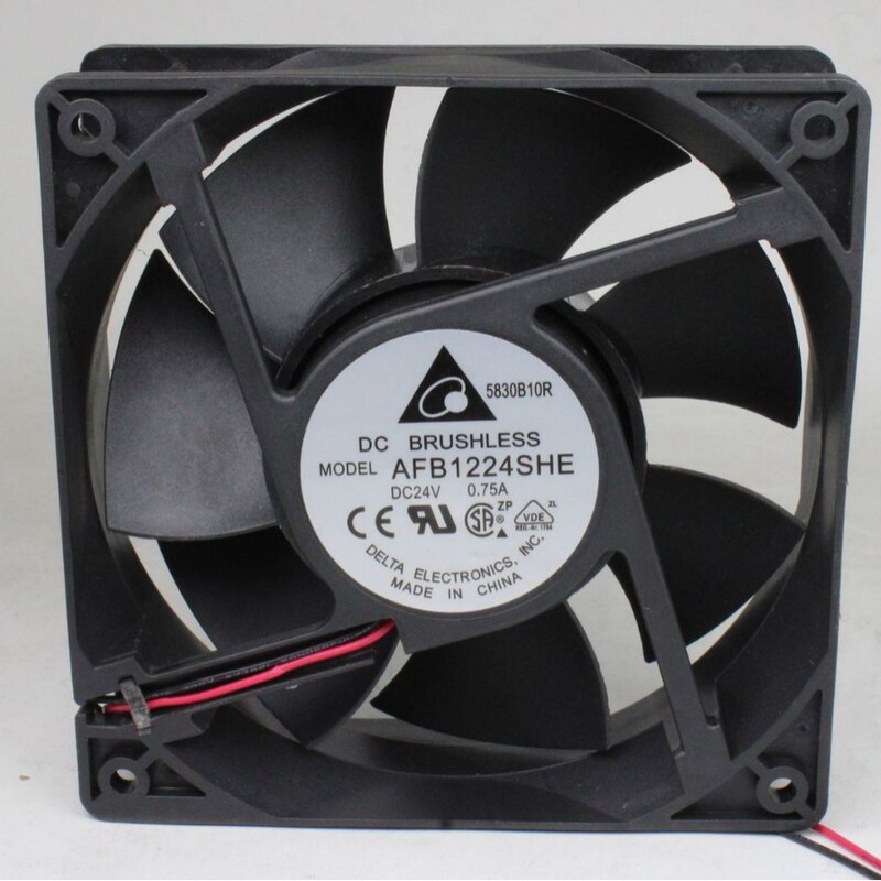 Original Delta Afb1224She 12038 12cm 0.75A 24V Inverter Cooling Fan