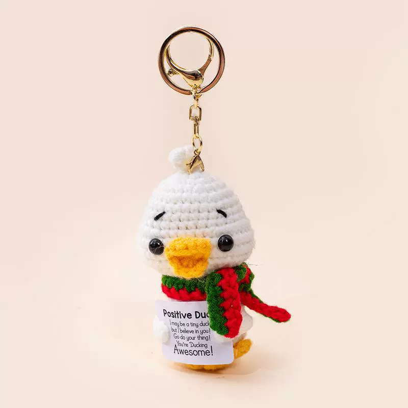 Переходная граница шерстяная Crochet позитивная энергия животные позитивный пингвин выражение набор связаная утка черепаха пчела