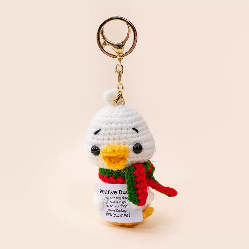 Переходная граница шерстяная Crochet позитивная энергия животные позитивный пингвин выражение набор связаная утка черепаха пчела