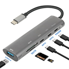 type-c �DPD4K����һ3.0usb-c�������m����O��macbook hub��չ�]