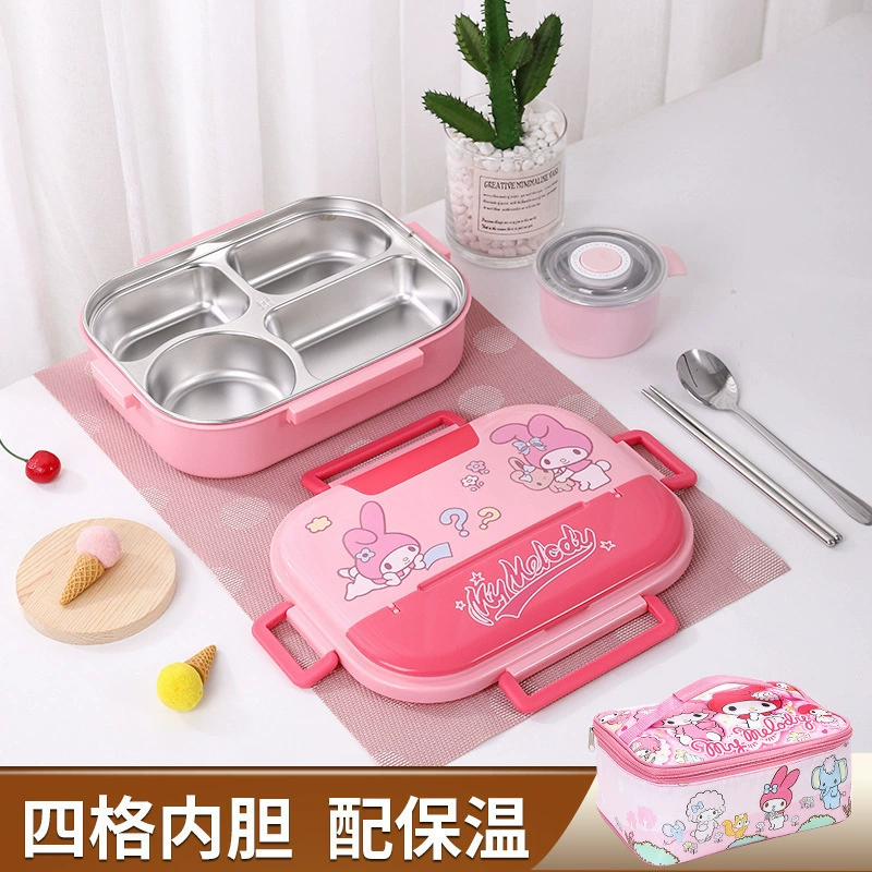 Capacious soup bowl for students stainless steel