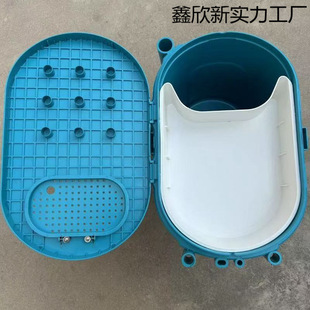 26L Oval New Fishing Bucket Multifunctional Fishing Bucket Hard Shell Sitting Box Fishing Bucket Can Sit Fishing Box Raft Fishing Portable