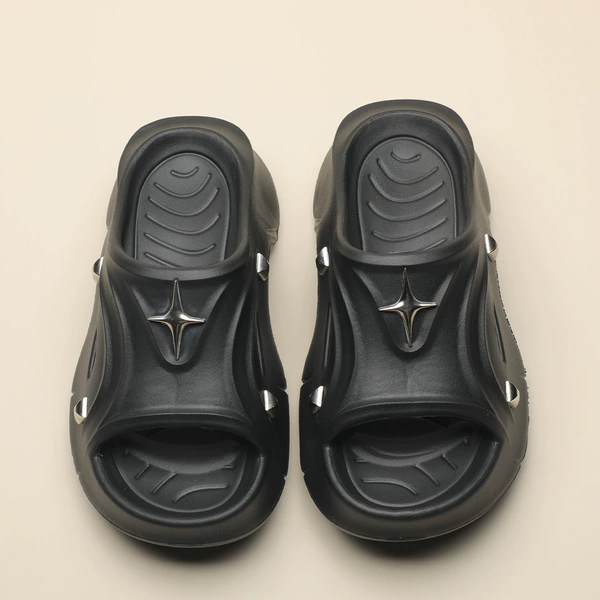 Black slippers platform, 36v