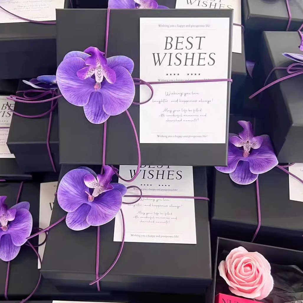 La industria de belleza abrió una caja de regalo para acompañar al salón de belleza para enviar a los clientes un regalo creativo de alto nivel de martillo de 18 cajas vacías lujosas