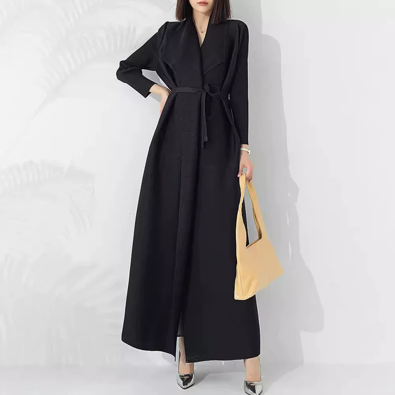 Элитное модное trench coat, длинный рукав, облегающий дизайн с эластичной поддержкой