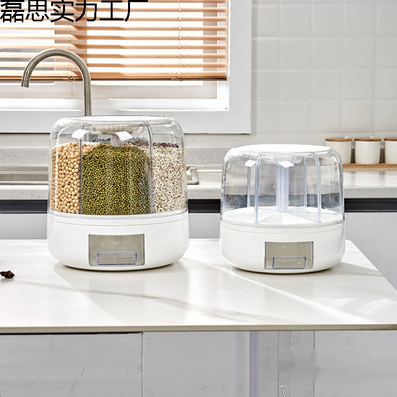 Новая многофункциональная вращающаяся рисовая бочка с зерном и зерном