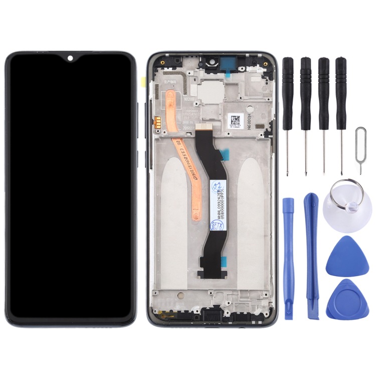 Aplicable a Xiaomi Redmi Note 8 Pro Material TFT LCD Touch Assembly con marco