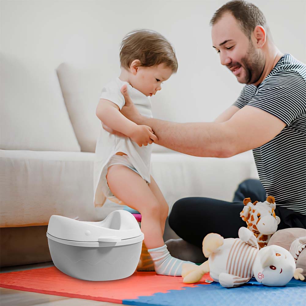 Children's Toilet Simulation Potty Baby Portable Three-In-One Early Education Large Size Male and Female Baby Toilet Seat