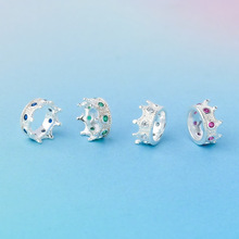 s925�y���y�Ƕ�ʯ��׻ʹڸ���diy���龎�K10mm���������