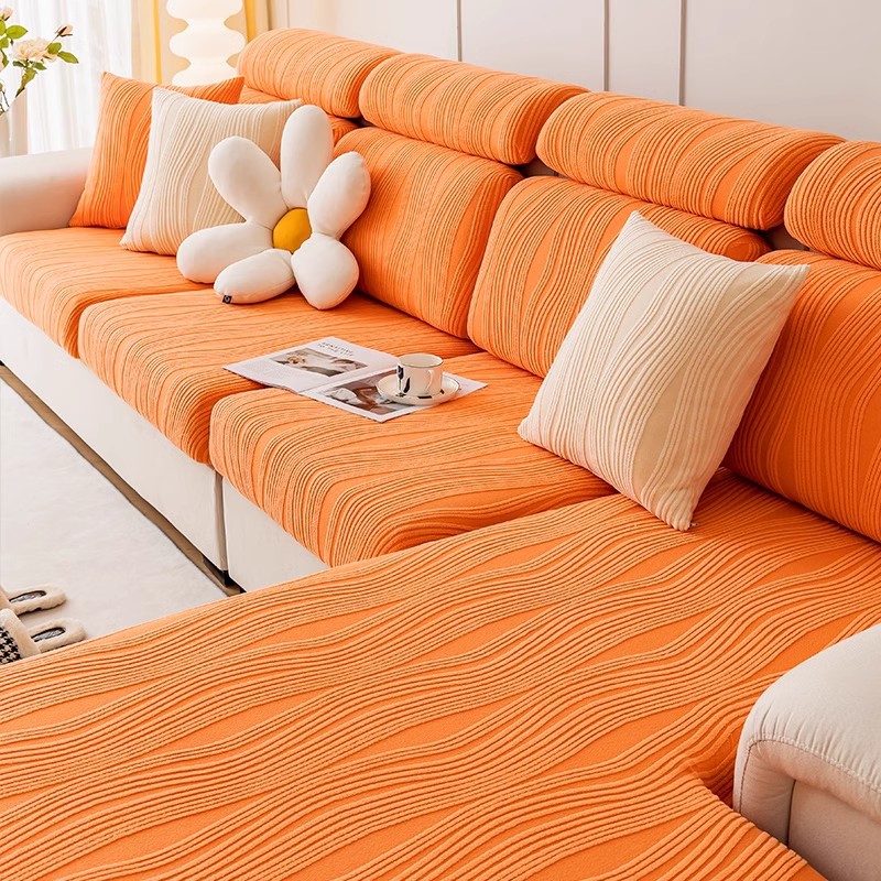 Capa de sofá elástica antiderrapante para todas as estações_voghion.com
