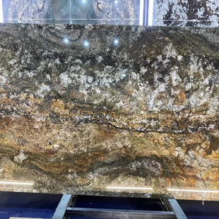 Shangri-La Natural Luxury Stone Background Wall Round Marble Countertop Customized Accessible Luxury Stone